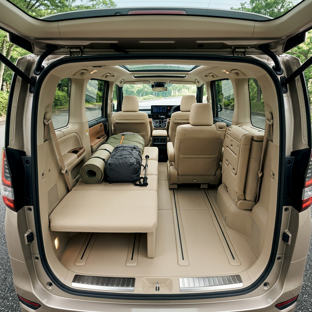 魔法のようなシートアレンジが可能な次世代ノアの広大なキャビン空間