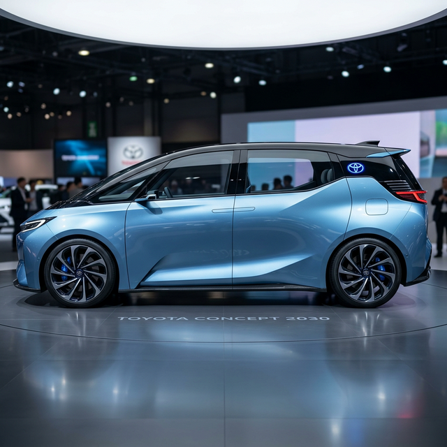 エレガントなキャラクターラインが際立つ次世代ノアのサイドプロフィール