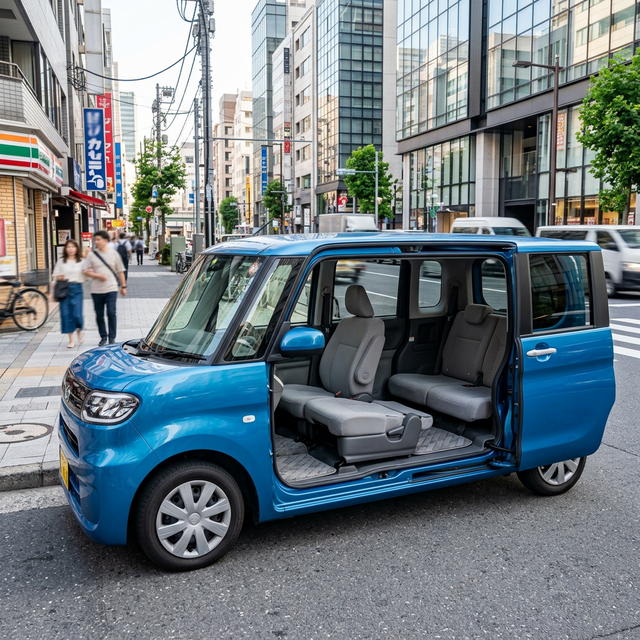 新型タント ミラクルオープンドア